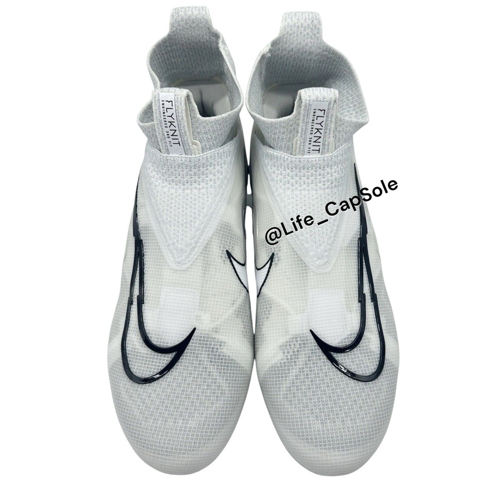 Size 16 Nike Alpha Menace‎ Elite 3 Football Cleat Shoe White Mens CT6648-109 New - Picture 4 of 8